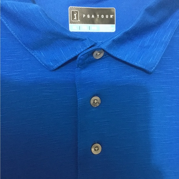 PGA TOUR LONG SLEEVE GOLF TEE - Picture 2 of 3